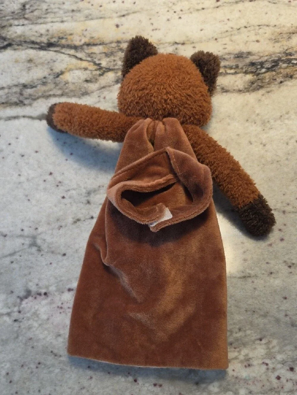 Bunnies by the Bay Brown and Cream Fox Lovey